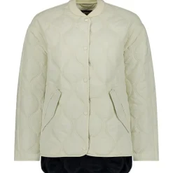TALEI QUILT BOMBER (CREAM)