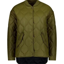 TALEI QUILT BOMBER (LODEN)