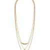 TEAM SPIRIT CHAIN CHARM NECKLACE (GOLD)
