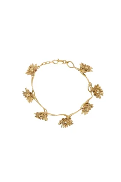 TEAM SPIRIT DAISY CHAIN BRACELET (GOLD)