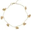 TEAM SPIRIT DAISY CHAIN NECKLACE (GOLD)
