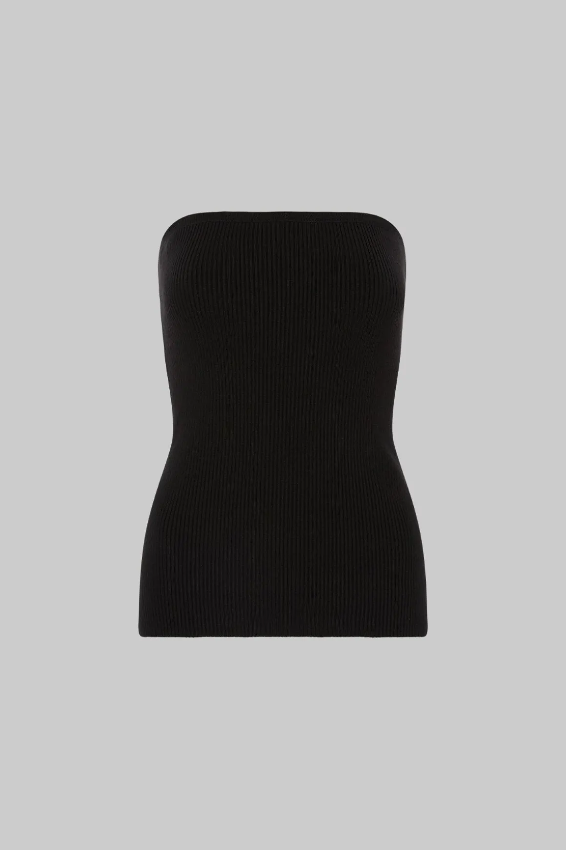 THE ALMA BANDEAU TOP (BLACK)