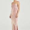 THE CONSTANCE DRESS (PINK GLOSS)
