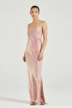 THE CONSTANCE DRESS (PINK GLOSS)