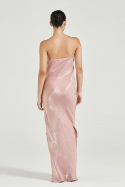 THE CONSTANCE DRESS (PINK GLOSS)