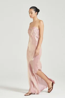THE CONSTANCE DRESS (PINK GLOSS)