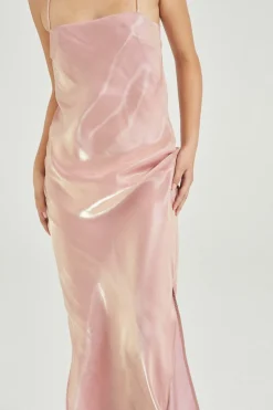 THE CONSTANCE DRESS (PINK GLOSS)