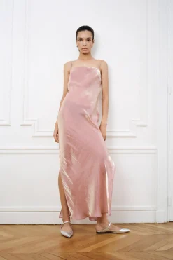 THE CONSTANCE DRESS (PINK GLOSS)