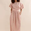 TULIP SKIRT (DUSTY ROSE)
