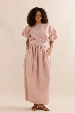 TULIP SKIRT (DUSTY ROSE)