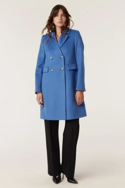 WINDSOR WOOL COAT (SKY BLUE)