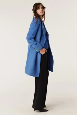 WINDSOR WOOL COAT (SKY BLUE)