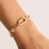 WITH LOVE ANNEX LINK BRACELET (18K GOLD VERMEIL)