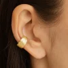 WOVEN LIGHT EAR CUFF (18K GOLD VERMEIL)
