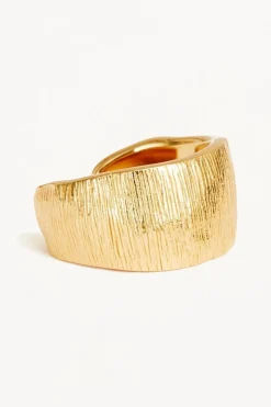 WOVEN LIGHT EAR CUFF (18K GOLD VERMEIL)